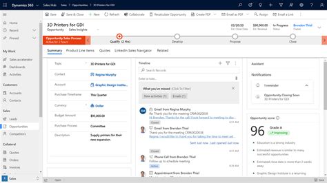 Dynamics 365 Sales .